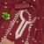 Maroon sequins georgette semi stitched churidar dress-materials
