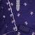 Blue sequins cotton semi stitched churidar dress-materials