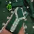 Green sequins cotton churidar dress-materials