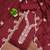 Maroon sequins cotton semi stitched churidar dress-materials