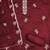 Maroon sequins cotton semi stitched churidar dress-materials