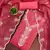 Pink sequins cotton churidar dress-materials