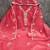 Pink sequins cotton semi stitched churidar dress-materials