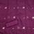 Purple sequins cotton semi stitched churidar dress-materials