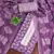 Purple printed cotton semi stitched churidar dress-materials