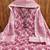 Purple printed cotton semi stitched churidar dress-materials
