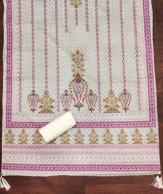 Multicolor sequins cotton churidar dress-materials 4