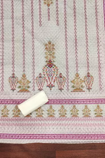 Multicolor sequins cotton churidar dress-materials