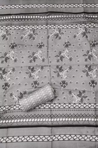 Multicolor sequins cotton churidar dress-materials