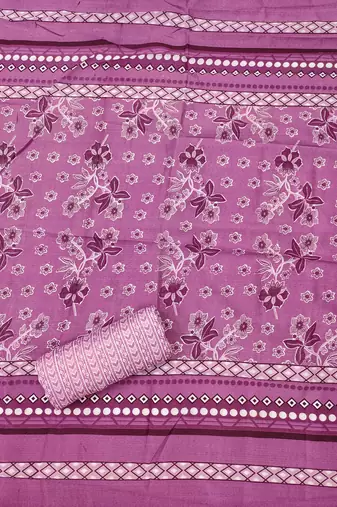 Multicolor sequins cotton churidar dress-materials