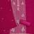 Magenta embroidered georgette semi stitched churidar dress-materials