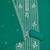 Sea-green embroidered georgette semi stitched churidar dress-materials