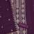 Purple embroidered georgette semi stitched churidar dress-materials