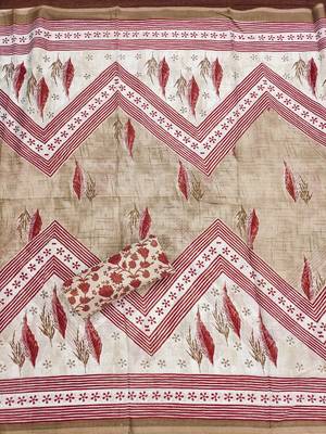 Beige sequins cotton churidar dress-materials 4