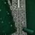 Green embroidered georgette semi stitched churidar dress-materials