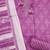 Purple embroidered cotton semi stitched churidar dress-materials