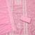 Baby-pink embroidered cotton semi stitched churidar dress-materials