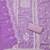 Lavender embroidered cotton semi stitched churidar dress-materials