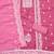 Pink embroidered cotton semi stitched churidar dress-materials