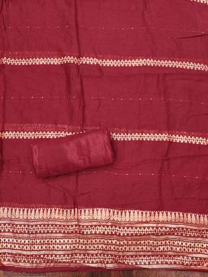 Black woven cotton churidar dress-materials 4