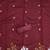 Maroon embroidered cotton semi stitched churidar dress-materials