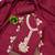 Maroon embroidered cotton semi stitched churidar dress-materials