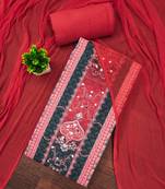 Multicolor printed rayon semi stitched churidar dress-materials