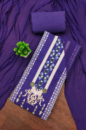 Multicolor printed rayon semi stitched churidar dress-materials