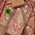Multicolor printed cotton semi stitched churidar dress-materials