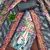 Multicolor printed cotton semi stitched churidar dress-materials