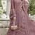 Badami embroidered georgette stitched pakistani salwar suit