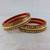 Kundan stud colour multi pack of 8 material acrylic bangle
