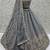 grey dori embroidered silk lehenga set choli with dupatta