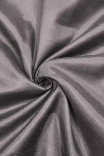 Grey organza printed unstitched dress material