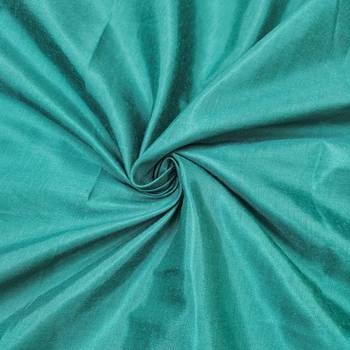 Turquoise modal cotton bandhni unstitched dress material 4