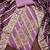 Lavender cotton silk embroidered unstitched dress material