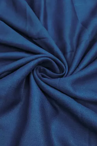 Blue silk cotton digital print unstitched dress material