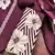 Wine silk cotton digital print unstitched dress material
