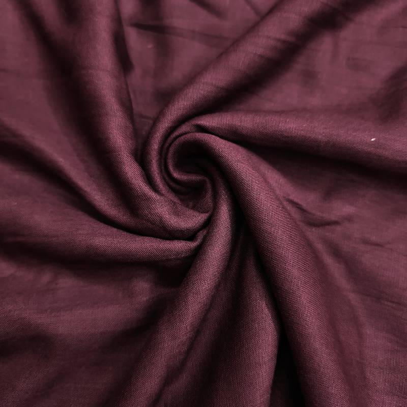 Wine silk cotton digital print unstitched dress material