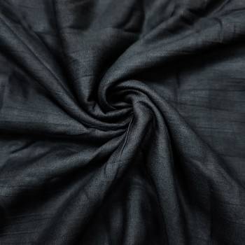 Black silk cotton digital print unstitched dress material 4
