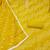 Lemon yellow cotton embroidered unstitched dress material