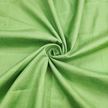 Green banarasi modal digital print unstitched dress material 4