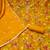 Mustard modal cotton printed unstitched dress material
