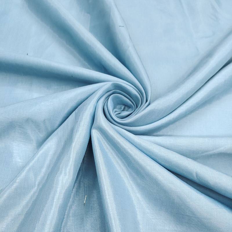 Blue banarasi modal digital print unstitched dress material