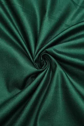 Dark green premium rayon cotton digital print unstitched dress material