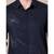 Pier seven men's polycotton embroidered regular fit shirt - navy blue (pwy080)
