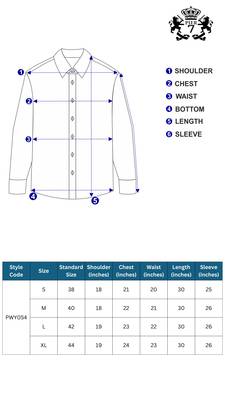Pier seven men's cotton striped pleated yoke regular fit shirt - black (pwy054) 5