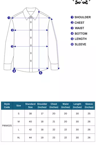 Pier seven ethnic cotton blend mandarin collar men's slim fit shirt - white (pwm025)