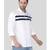 Pier seven luxe cotton striped men's regular fit shirt - white (jwm022)