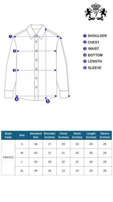 Pier seven embellished cotton blend men's slim fit full sleeve shirt - maroon (pwy073) 5